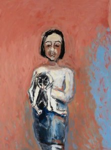 Girl with a Cat