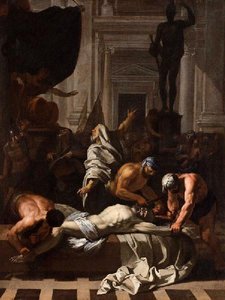 Martyre De Saint Barthélémy — Antoine Rivalz