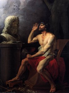 Phidias Chiselling The Bust Of Zeus — József Dorffmeister, Baroque
