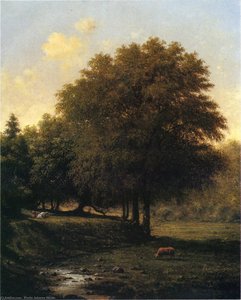 Cows In A Landscape — Martin Johnson Heade