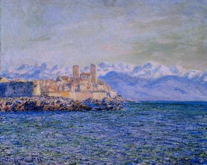 The Old Fort At Antibes — Claude Monet, Impressionism