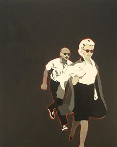 Marilyn Pursued By Death — Rosalyn Drexler