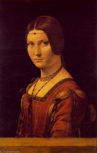Portrait of a Lady from the Court of Milan, called