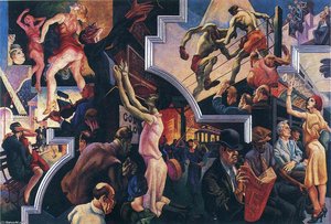 City Activities With Subway — Thomas Hart Benton