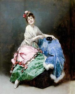 Portrait Of A Lady — Raimundo De Madrazo Y Garreta