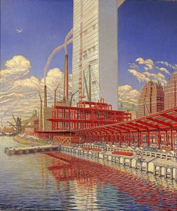 Building the United Nations 2 Ramp over F.D.R. Drive