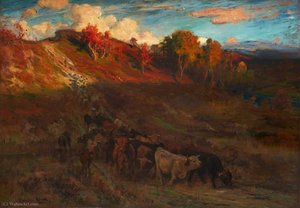 Evening, Strathspey (the Glory Of Dying Day) — Joseph Denovan Adam
