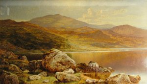 A Fine Day In Autumn, North Wales — Benjamin Williams Leader, Pre-raphaelites