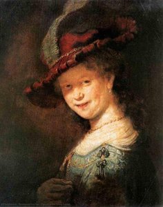 Portrait Of The Young Saskia — Рембрант
