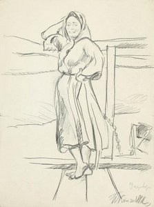 Volkhov. At The Ferry. — Pyotr Konchalovsky