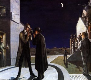 Phases Of The Moon Iii — Paul Delvaux