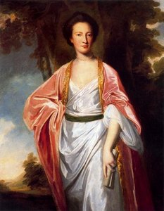 Mrs. Strickland, Nacida Margaret Messenger — George Romney