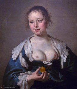 Courtisane — Jacob Adriaensz Backer