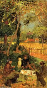 The Artists Picnic — Henri Moret