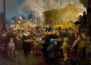 The Goose Fair, Nottingham — Arthur Spooner