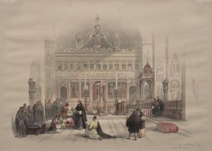 Chapel Of The Convent Of St. Saba — David Roberts