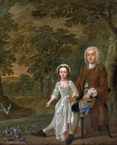 William Ellis ), And His Daughter Elizabeth — Francis Hayman