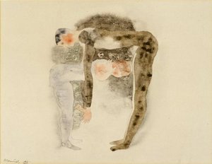 Acrobats. Two Figures Bowing — Charles Demuth