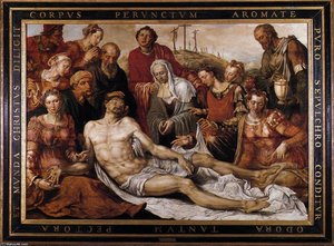 Lamentation On The Dead Christ — Maerten Van Heemskerck