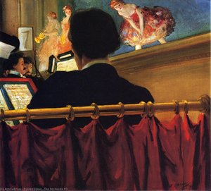 The Orchestra Pit — Everett Shinn