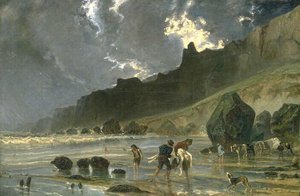 Vue Des Falaises De Houlgate — Paul Huet