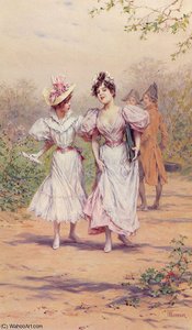School Belles — Frederick Hendrik Kaemmerer