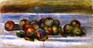 Reines-claude (greengage Plums) — Pierre-auguste Renoir, Impressionist Painting
