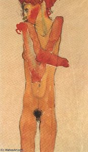 Untitled (9194) — Egon Schiele, Expressionism