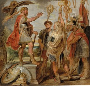 Decio Muro Dirigiendo A Las Legiones — Pedro Pablo Rubens