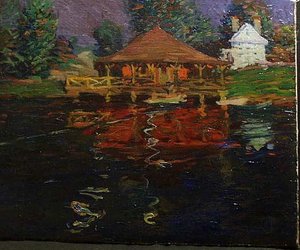 Boathouse, (painting)