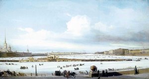 Riding On Neva River — Alexei Petrovich Bogoliubov