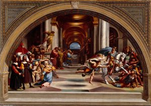 Expulsion At Heliodorus — Giuseppe Cades