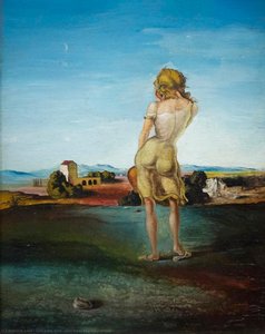 Das Mädchen Mit Den Zöpfen — Salvador Dalí