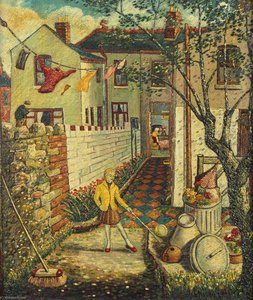 A Backyard In Canton — Charles Byrd