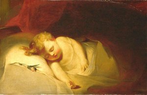 Child Asleep — Thomas Sully