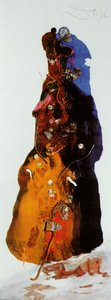 Untitled (the Lady Of Avignon) — Сальвадор Дали, Surrealist Painting