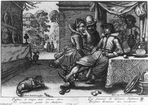 Banquet On A Terrace — Simon De Poelenborch