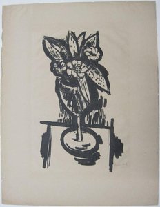 Flowers In Goblet 1 — Marsden Hartley