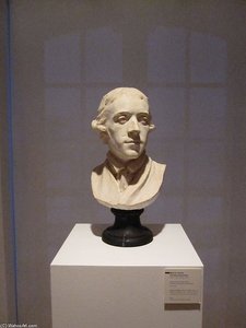 Buste Du Peintre Pierre-etienne Falconet Par Son Épouse Marie-anne Collot-falconet