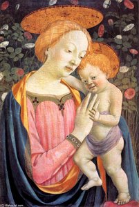 Madonna And Child — Domenico Veneziano, Early Renaissance