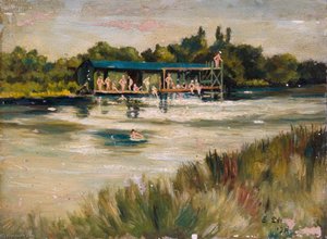 Women's Bathing Pool, Hampstead — Ernest Stamp