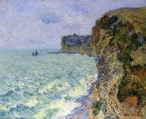 Grainville Cliff Near Fecamp — Gustave Loiseau, Impressionism