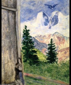 View At Peira Cava — Marc Chagall