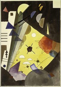 Spannung Nach Oben (tension In Height) — Wassily Wassilyevich Kandinsky, Bauhaus Abstraction
