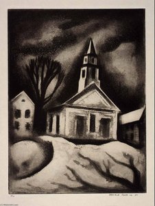 Country Church — Howard Cook