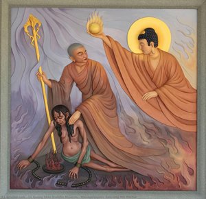 Maudgalyayana Rescuing His Mother