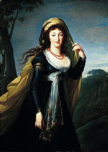 Portrait Of Theresa, Countess Kinsky — Louise Élisabeth Vigée Le Brun
