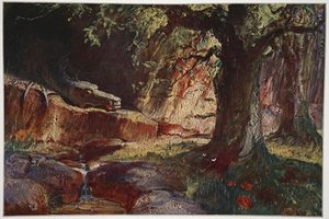 Fafner In His Cave — Hermann Hendrich
