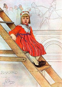 Barbro — Carl Larsson
