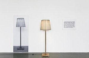 One And Three Lamps — Joseph Kosuth